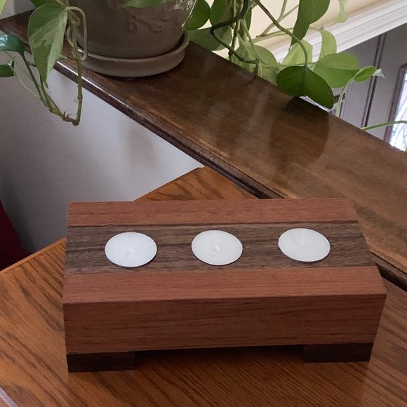 Other - Tea Light Candle Holder - Handcrafted